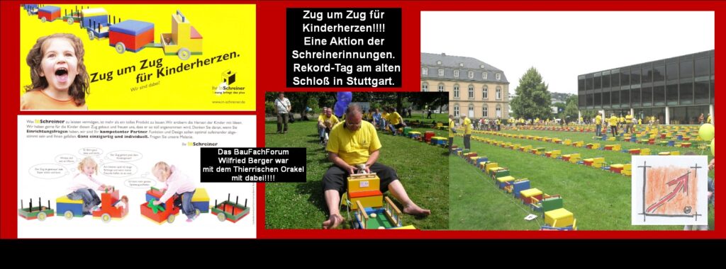 Über mich Wilfried Berger: Die Aktion Zug um Zug verschafft den Schreinern Baden-Württemberg einen gigantischen Werbeerfolg. 