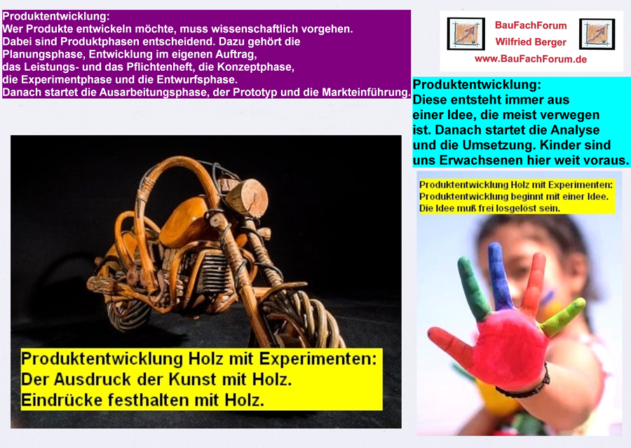 Experimente vom BauFachForum: Geburt und Entwicklung: