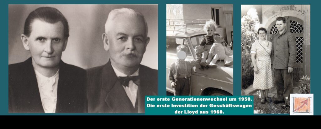 Erste gewonnene Preisarbeit Handwerk: Josef Berger übernahm die Schreinerei Paul Demuth. Der Geschäftsplan braucht zwingend eine Firmenchronik. In dieser kann die wirtschaftliche Entwicklung der Firma deutlich erkannt werden.  