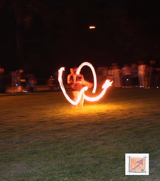 Hochklassige Feuerkunst