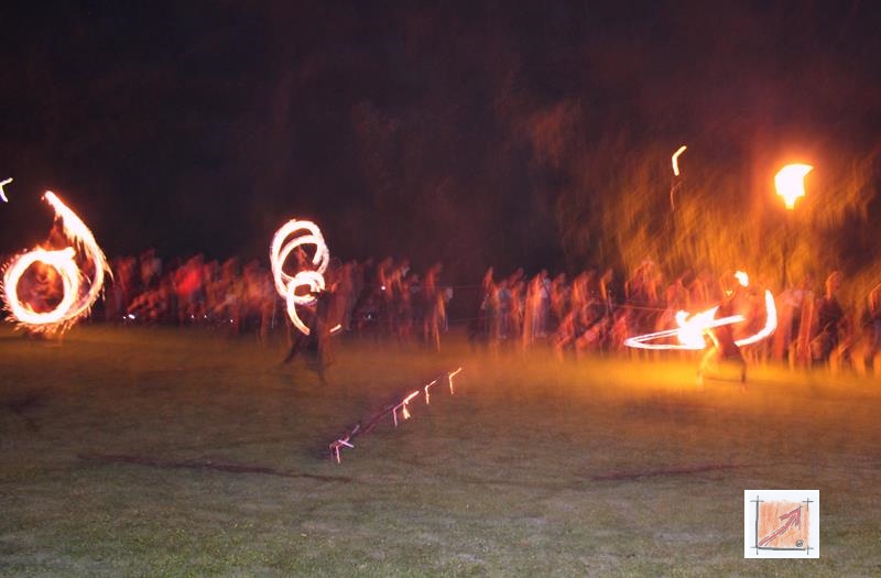 Hochklassige Feuerkunst