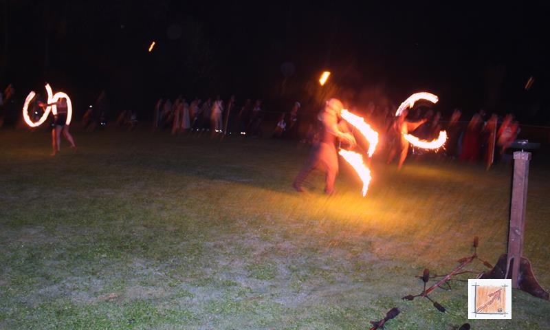 Hochklassige Feuerkunst