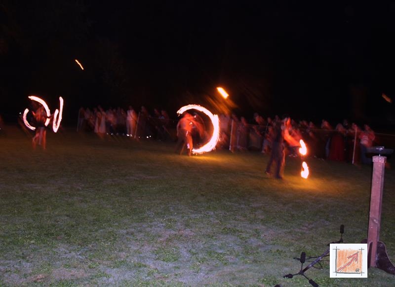 Hochklassige Feuerkunst