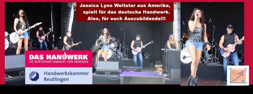 Lehrstellenbörse Ausbildungsseite vom BauFachForum: Wer ist Jessica Lynn und Band?