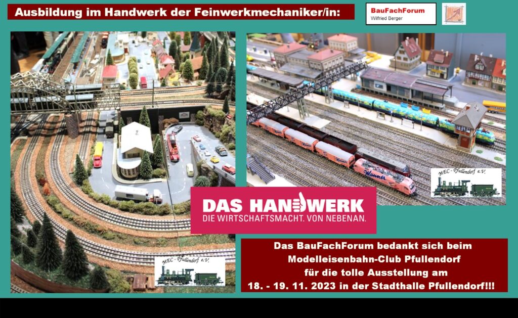 Feinwerkmechaniker Feinwerkmechanikerin BauFachForum Baulexikon: Hobby und Beruf: