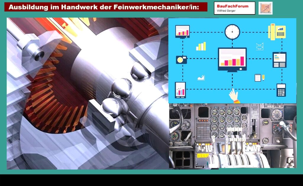 Feinwerkmechaniker Feinwerkmechanikerin BauFachForum Baulexikon: Von Zahnrädern und Leiterplatten: