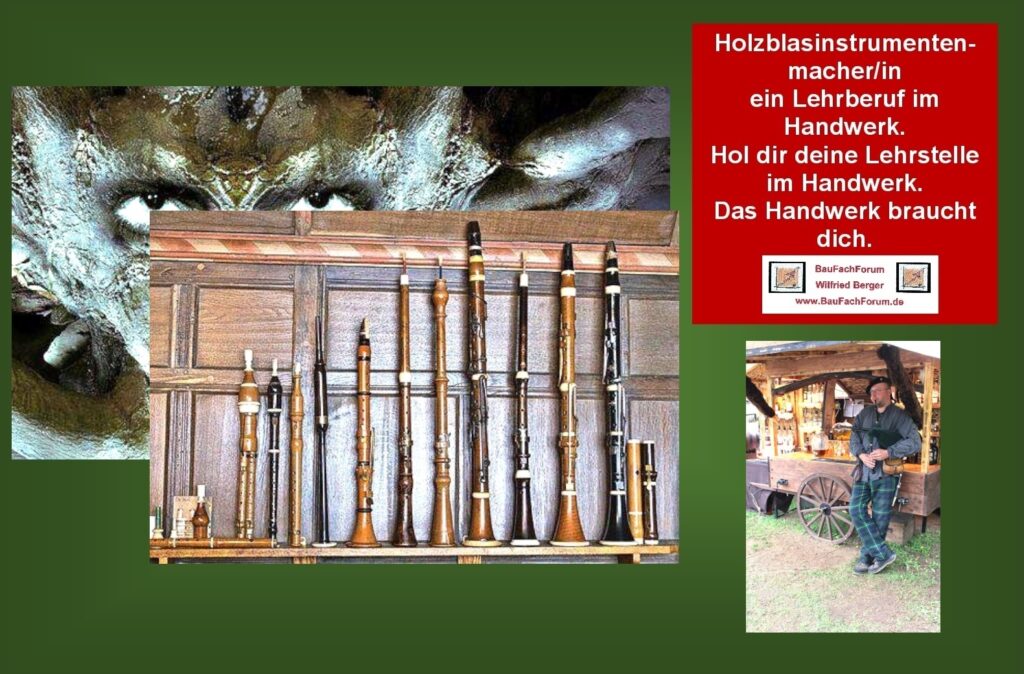 Holzblasinstrumentenbauer im Handwerk