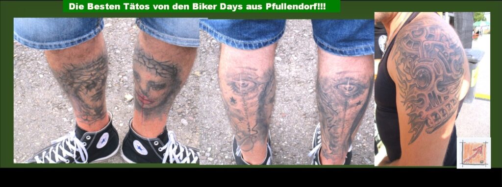 Tattoos von Handwerkern gefertigt