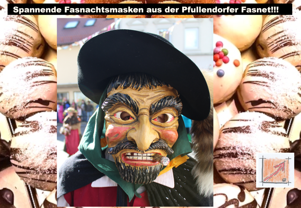 Masken und Larven von der Pfullendorfer Fasnet