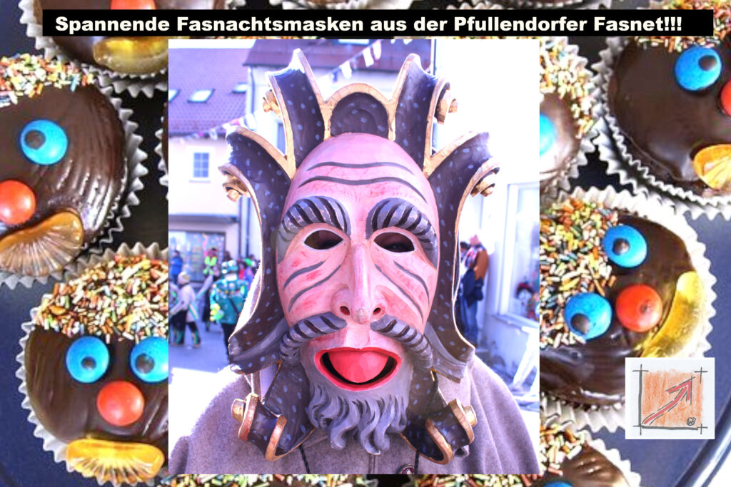 Masken und Larven von der Pfullendorfer Fasnet