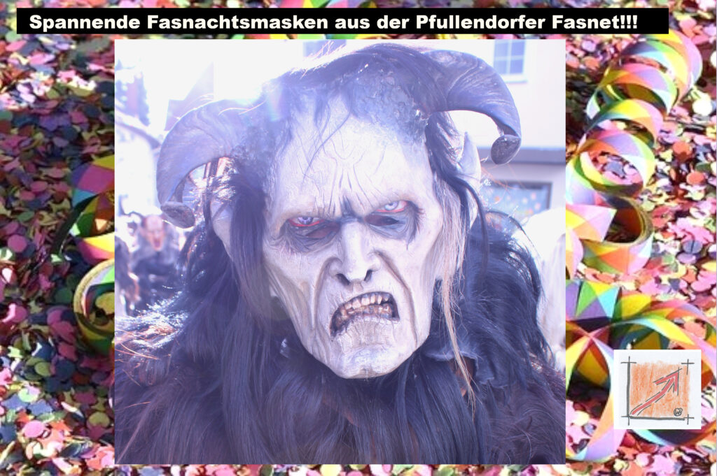 Masken und Larven von der Pfullendorfer Fasnet