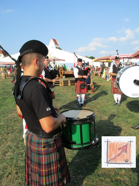 Pipes and Drums aus Bad Waldsee