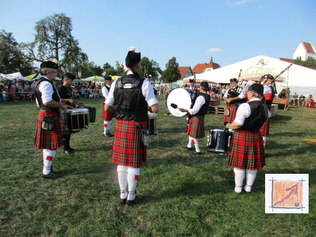 Pipes and Drums aus Bad Waldsee