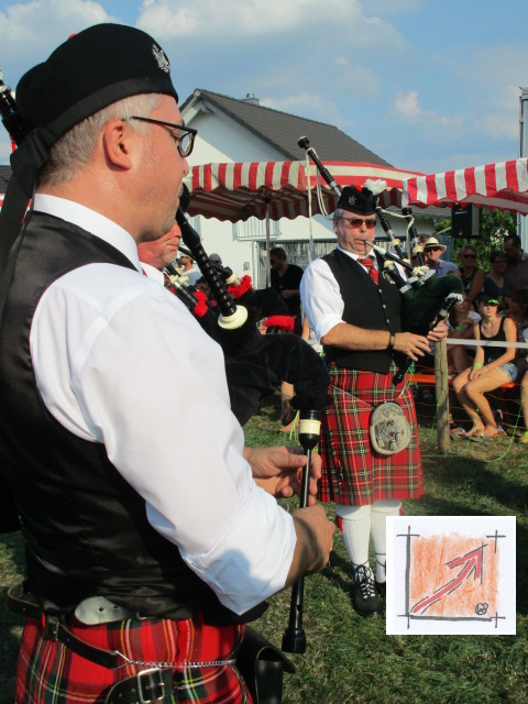 Pipes and Drums aus Bad Waldsee