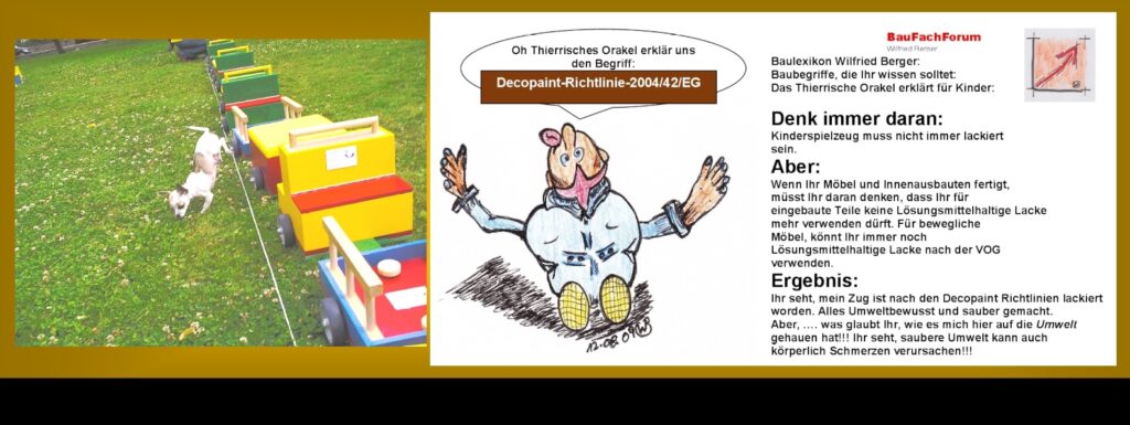 Decopaint Richtlinie 2004/42/EG Kommentar vom Thierrischen Orakel: