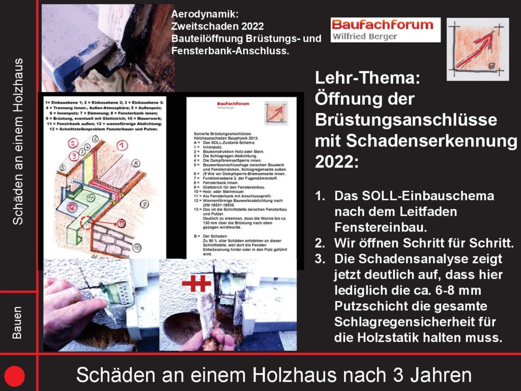 Aerodynamik im Bauwesen BauFachForum Baulexikon Anschlussebenen für Fenstereinbauprodukte: