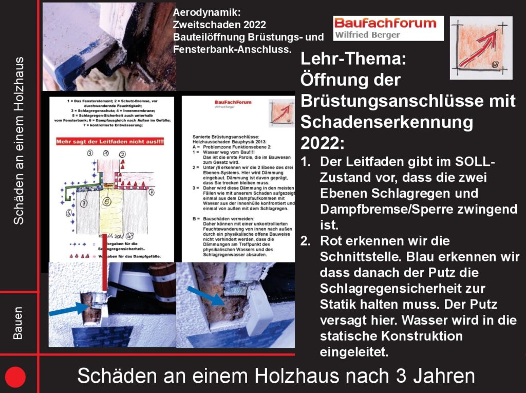 Aerodynamik im Bauwesen BauFachForum Baulexikon Schlagregen oder Dampfbremse?