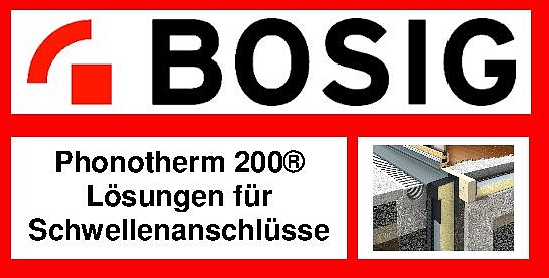 BOSIG, Fenstereinbauprodukte, Bauwerksabdichtungen, Fasatan, Fasatyl, BOSIG GmbH, Brunnenstraße 75-77, 73333 Gingen/Fils. Immer wenn es um den Fenstereinbau geht. Siehe Produktetest.