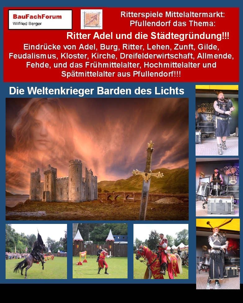 War der Ritter ein Berufsstand?
Ja, der Ritter war im Mittelalter ein Berufsstand. Ritter waren meist Berufskrieger die mit dem beruflichen Aufstieg später zu einem erblichen Adelstand kamen. Dies ging vom niedrigen Adel bis zum Hochadel.
Begonnen hat das Rittertum mit berittenen Krieger.
Hier können Vergleiche aus der ersten Hälfte des 19. Jahrhunderts mit den polnischen Ulanen oder auch Uhlanen, die man polnisch als polnisch ułani ausspricht. Sie waren Lanzen-Reiter der bewaffnete Gattung der Kavallerie und haben ihren Ursprung aus den polnisch-litauischen Flügelhusaren. Die Ritter waren somit Quasi die Vorbild-Generation bereits aus dem 13. Jahrhundert.
Ritter wurden ähnlich wie die späteren Berufssöldner für Kriegszwecke bezahlt.
Begriffe zum Thema Lanzenreiter:
Ritterspiele aus Pfullendorf, Weltenkrieger Barden des Lichts, Waterloo, Schleich, Tjost, Dragoner, polnische Lanzenreiter, Victrix, Ulanen, Ritter, Mittelalter, Elastolin, Heer, Armee, Bosniaken, Uniform BauFachForum, Baulexikon Wilfried Berger.
Einfach das Bild anklicken und Ihr kommt auf passende Videos vom BauFachForum.
Dazu verlässt Ihr das BauFachForum und Ihr kommt auf unseren YouTube-Kanal vom BauFachForum. Wenn euch die Shorts zusagen, könnt Ihr zum ausführlichen Thema weiterklicken.
Videoproduktion: BauFachForum, Baulexikon Wilfried Berger. www.baufachforum.de