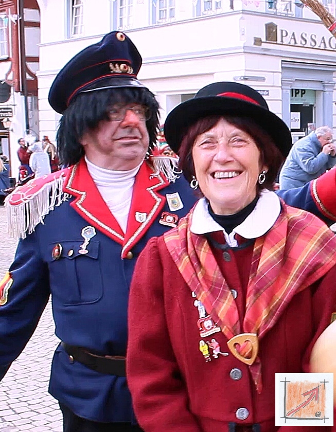 02 02 01 Horb am neckar, Hüte der Fasnet, BauFachForum, Baulexikon Wilfried Berger