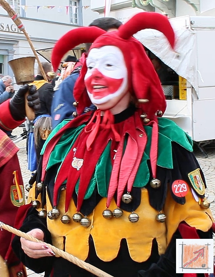 Leutkircher Bajazzo, Fasnet, BauFachForum, Baulexikon Wilfried Berger 02 03 01 Horb am neckar, Hüte der Fasnet, BauFachForum, Baulexikon Wilfried Berger
