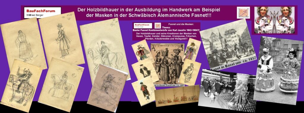 Die Basler Fasnet als Kulturerbe: Wenn wir eine Reportage mit besonderen Masken der Fasnet machen wollen, darf die Basler Fasnacht als UNESCO-Weltkulturerbe nicht fehlen. Wenngleich die Basler Fasnacht sich weder in die schwäbisch alemannische Fasnet noch in den rheinischen Karneval eingliedern lässt. Oder vielleicht gerade deshalb, wurde 2017 die Basler Fasnet zum immateriellen UNESCO-Weltkulturerbe gekürt worden. Daher darf auch die Basler Fasnet aus handwerklicher Sicht heraus im BauFachForum letztendlich nicht fehlen. Wenn wir die Basler Fasnet mit den beiden vor erwähnten Fasnets-Kulturrichtungen vergleichen, hat die Basler Fasnet von beiden etwas aufgenommen und daraus ein eigenständiger Fasnets-Cocktail der Farben, Fantasien hochkarätiger Handwerkskunst entwickelt. Aber auch in der hochkarätigen Bildenden Kunst ein Zeichen gesetzt. In der Folge einmal das Wichtigste, was ihr über die Basler Fasnet wissen solltet. Die Verwandtschaft zur schwäbisch-alemannischen Fasnacht: Hier haben wir natürlich ganz klare Vermischungen aus der Geographie der angrenzenden Kulturgemeinschaften einmal in der Sprache mit den Dialekten und zum anderen mit den Brauchtümern der alpenländlichen Brauchtumsgeschichten. So kennen wir in beiden Fasnets-Kulturen die Bauernfastnacht die erst nach dem Aschermittwoch beginnt. Was ist die Bauernfasnacht? Diese wird auch als Alte Fastnacht bezeichnet, die erst nach dem Aschermittwoch in der Fastenzeit beginnt. Das rührt in Basel daher, dass die Fasnachtstraditionen streng religiös ausgelegt sind. Dieser Grundsatz ist der typische Fasnetsstreit der Narren, der aus dem Kalenderstreit ausgelöst wurde oder wird. So wurde im Mittelalter der Beginn der Fasnetszeit neu berechnet und auch neu festgelegt. Diese Kalenderverschiebung kommt somit daher da man davon ausging, dass in der Fastenzeit an Sonntagen ja fastenfrei war. Das heißt am Sonntag durfte man Essen und Trinken und den Lastern frönen, wie man wollte. Daher verschob die Kirche die Fastenzeit um sechs Tage nach vorne auf den Aschermittwoch. Denn sonst könnten die 40 Fastentage Christus in der Wüste Juda oder auch Judäische Wüste genannt, nicht bis Ostern eingehalten werden. Denn Ostern ist mit dem Karfreitag und dem Kreuzweg Christi und seiner Kreuzigung wieder ein Stichtag. Und am Ostersonntag ist somit der Tag der Auferstehung. Jetzt müssen wir wissen, dass Ostern sich mit dem Osterdatum am Mondkalender ausrichtet. Daher verschiebt sich Ostern im Extremfall um über einen Monat. Daher reden wir ja auch von einer langen oder kurzen Fasnet. Also die Fasnet aus der christlichen Grundlage heraus immer 46 Tage vor Ostersonntag enden muss!!! Verschiebt sich jetzt der Ostersonntag nach dem Mondkalender verschiebt sich ach die Fasnet oder besser gesagt verlängert oder verkürzt sich die Fasnet. Denn die 40 Fastentage ist fester Bestandteil, der eingehalten werden muss. Das Besondere an der Basler Fasnacht ist, dass sie sich wohl auch verschiebt. Allerdings nur in einem bewussten Ein-Woche-Abstand. Also rechnerisch, wenn die schwäbisch alemannische Fasnet und die Kölner oder Meinzer Fasnet am Aschermittwoch endet, Beginnt in Basel eine Woche nach Aschermittwoch erst die Fasnet. Oder die sogenannte Bauernfasnacht. Also, wer auch in der Fastenzeit noch närrisch sein möchte, muss nur nach Basel auf die Fasnet gehen. Diese Reform aus dem Mittelalter: Mit dieser Reform hielten sich die Geistlichkeit und der Adel an diese neue Regelung aus dem Mondkalender und die daraus errechneten Terminen. Das Volk, wie die Bauern bezeichneten daher diese Fasnet als die Herren- oder Pfaffenfasnacht. Das Volk hielt sich dabei an die Bauernfasnacht mit den ursprünglichen Terminen. Katholisch oder protestantisch? Und das ist letztendlich die Schlüssel-Frage der Fasnet auch in Deutschland. Siehe dazu nachfolgender gerahmter Text. Die katholische Regionen sehen den Aschermittwoch als Endpunkt der Fasnet mit dem Hexaverbrenna am Dienstag an. Link zu: Video vom Hexaverbrenna am Fasnetsdienstig in Pfullendorf Die protestantischen Städte in Deutschland, wie auch in Basel und in der Schweiz kamen 1829 aus Protest dieser Zeitregelung nicht nach. Ob aus Protest oder Tradition kann hier nicht mehr geklärt werden. Beginn der Bauernfasnacht in Basel: Somit beginnt in Basel die Bauernfasnacht immer nach dem Aschermittwoch. Genauer gesagt, in Basel immer in der darauffolgenden Woche am Montag wie auch in den meisten Regionen der Schweiz die Bauernfasnet beginnt. Hier spricht man vom Basler-Montag, der um punkt 4 Uhr in der Früh mit dem Traditionellen Morgestraich beginnt. Also, immer 5 Tage nach Aschermittwoch die Bauernfasnet beginnt. Bauernfasnets-Beginn in Südbaden: In Südbaden beginnt die Fasnet immer am Sonntag nach Aschermittwoch. Beispielsweise in den Fasnetshochburgen wie Weil am Rhein oder Lörrach. Dieser Sonntag ist in unserer Region dann der Funkensonntag oder Buurefasnachtssonntag der auch für die Umzüge in den protestantischen Gegenden der Haupttag ist. Dann gibt es in der Schweiz auch noch die Groppenfasnacht wie Beispielsweise in Ermatingen in der Schweiz. Dort beginnt die Fasnet erst in der dritten Wochen vor Ostern. Begriffe zum Thema Basler Fasnet: BauFachForum die Seite des Bauens, Basler Fasnet, Clipart, Morgenstreich, Malvorlage, Waggis, wagen, Tambour, Gemälde, Räppli, Kostüm, Chaise, Ueli, Maske, BauFachForum, Baulexikon Wilfried Berger. Einfach das Bild anklicken und Ihr kommt auf passende Videos vom BauFachForum. Dazu verlässt Ihr das BauFachForum und Ihr kommt auf unseren YouTube-Kanal vom BauFachForum. Wenn euch ein Shorts zusagt, könnt Ihr zum ausführlichen Thema weiterklicken. Erschöpfende Auskünfte findet Ihr unter dem BauFachForum im Baulexikon Wilfried Berger. Videoproduktion: BauFachForum, Baulexikon Wilfried Berger. www.baufachforum.de Die Basler Fasnet als Kulturerbe:
Wenn wir eine Reportage mit besonderen Masken der Fasnet machen wollen, darf die Basler Fasnacht als UNESCO-Weltkulturerbe nicht fehlen. Wenngleich die Basler Fasnacht sich weder in die schwäbisch alemannische Fasnet noch in den rheinischen Karneval eingliedern lässt. Oder vielleicht gerade deshalb, wurde 2017 die Basler Fasnet zum immateriellen UNESCO-Weltkulturerbe gekürt worden.
Daher darf auch die Basler Fasnet aus handwerklicher Sicht heraus im BauFachForum letztendlich nicht fehlen.
Wenn wir die Basler Fasnet mit den beiden vor erwähnten Fasnets-Kulturrichtungen vergleichen, hat die Basler Fasnet von beiden etwas aufgenommen und daraus ein eigenständiger Fasnets-Cocktail der Farben, Fantasien hochkarätiger Handwerkskunst entwickelt. Aber auch in der hochkarätigen Bildenden Kunst ein Zeichen gesetzt. In der Folge einmal das Wichtigste, was ihr über die Basler Fasnet wissen solltet.
Die Verwandtschaft zur schwäbisch-alemannischen Fasnacht:
Hier haben wir natürlich ganz klare Vermischungen aus der Geographie der angrenzenden Kulturgemeinschaften einmal in der Sprache mit den Dialekten und zum anderen mit den Brauchtümern der alpenländlichen Brauchtumsgeschichten.
So kennen wir in beiden Fasnets-Kulturen die Bauernfastnacht die erst nach dem Aschermittwoch beginnt.
Was ist die Bauernfasnacht?
Diese wird auch als Alte Fastnacht bezeichnet, die erst nach dem Aschermittwoch in der Fastenzeit beginnt. Das rührt in Basel daher, dass die Fasnachtstraditionen streng religiös ausgelegt sind.
Dieser Grundsatz ist der typische Fasnetsstreit der Narren, der aus dem Kalenderstreit ausgelöst wurde oder wird. So wurde im Mittelalter der Beginn der Fasnetszeit neu berechnet und auch neu festgelegt. Diese Kalenderverschiebung kommt somit daher da man davon ausging, dass in der Fastenzeit an Sonntagen ja fastenfrei war. Das heißt am Sonntag durfte man Essen und Trinken und den Lastern frönen, wie man wollte. Daher verschob die Kirche die Fastenzeit um sechs Tage nach vorne auf den Aschermittwoch. Denn sonst könnten die 40 Fastentage Christus in der Wüste Juda oder auch Judäische Wüste genannt, nicht bis Ostern eingehalten werden. Denn Ostern ist mit dem Karfreitag und dem Kreuzweg Christi und seiner Kreuzigung wieder ein Stichtag. Und am Ostersonntag ist somit der Tag der Auferstehung.
Jetzt müssen wir wissen, dass Ostern sich mit dem Osterdatum am Mondkalender ausrichtet. Daher verschiebt sich Ostern im Extremfall um über einen Monat.
Daher reden wir ja auch von einer langen oder kurzen Fasnet.
Also die Fasnet aus der christlichen Grundlage heraus immer 46 Tage vor Ostersonntag enden muss!!!
Verschiebt sich jetzt der Ostersonntag nach dem Mondkalender verschiebt sich ach die Fasnet oder besser gesagt verlängert oder verkürzt sich die Fasnet. Denn die 40 Fastentage ist fester Bestandteil, der eingehalten werden muss.
Das Besondere an der Basler Fasnacht ist, dass sie sich wohl auch verschiebt. Allerdings nur in einem bewussten Ein-Woche-Abstand.
Also rechnerisch, wenn die schwäbisch alemannische Fasnet und die Kölner oder Meinzer Fasnet am Aschermittwoch endet, Beginnt in Basel eine Woche nach Aschermittwoch erst die Fasnet. Oder die sogenannte Bauernfasnacht. Also, wer auch in der Fastenzeit noch närrisch sein möchte, muss nur nach Basel auf die Fasnet gehen.
Diese Reform aus dem Mittelalter:
Mit dieser Reform hielten sich die Geistlichkeit und der Adel an diese neue Regelung aus dem Mondkalender und die daraus errechneten Terminen. Das Volk, wie die Bauern bezeichneten daher diese Fasnet als die Herren- oder Pfaffenfasnacht. Das Volk hielt sich dabei an die Bauernfasnacht mit den ursprünglichen Terminen.
Katholisch oder protestantisch?
Und das ist letztendlich die Schlüssel-Frage der Fasnet auch in Deutschland. Siehe dazu nachfolgender gerahmter Text.
Die katholische Regionen sehen den Aschermittwoch als Endpunkt der Fasnet mit dem Hexaverbrenna am Dienstag an.
Link zu: Video vom Hexaverbrenna am Fasnetsdienstig in Pfullendorf
Die protestantischen Städte in Deutschland, wie auch in Basel und in der Schweiz kamen 1829 aus Protest dieser Zeitregelung nicht nach. Ob aus Protest oder Tradition kann hier nicht mehr geklärt werden.
Beginn der Bauernfasnacht in Basel:
Somit beginnt in Basel die Bauernfasnacht immer nach dem Aschermittwoch. Genauer gesagt, in Basel immer in der darauffolgenden Woche am Montag wie auch in den meisten Regionen der Schweiz die Bauernfasnet beginnt.
Hier spricht man vom Basler-Montag, der um punkt 4 Uhr in der Früh mit dem Traditionellen Morgestraich beginnt. Also, immer 5 Tage nach Aschermittwoch die Bauernfasnet beginnt.
Bauernfasnets-Beginn in Südbaden:
In Südbaden beginnt die Fasnet immer am Sonntag nach Aschermittwoch.
Beispielsweise in den Fasnetshochburgen wie Weil am Rhein oder Lörrach. Dieser Sonntag ist in unserer Region dann der Funkensonntag oder Buurefasnachtssonntag der auch für die Umzüge in den protestantischen Gegenden der Haupttag ist.
Dann gibt es in der Schweiz auch noch die Groppenfasnacht wie Beispielsweise in Ermatingen in der Schweiz. Dort beginnt die Fasnet erst in der dritten Wochen vor Ostern.
Begriffe zum Thema Basler Fasnet:
BauFachForum die Seite des Bauens, Basler Fasnet, Clipart, Morgenstreich, Malvorlage, Waggis, wagen, Tambour, Gemälde, Räppli, Kostüm, Chaise, Ueli, Maske, BauFachForum, Baulexikon Wilfried Berger.
Einfach das Bild anklicken und Ihr kommt auf passende Videos vom BauFachForum.
Dazu verlässt Ihr das BauFachForum und Ihr kommt auf unseren YouTube-Kanal vom BauFachForum. Wenn euch ein Shorts zusagt, könnt Ihr zum ausführlichen Thema weiterklicken.
Erschöpfende Auskünfte findet Ihr unter dem BauFachForum im Baulexikon Wilfried Berger.
Videoproduktion: BauFachForum, Baulexikon Wilfried Berger.
www.baufachforum.de