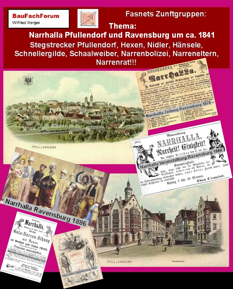 Von der Narrhalla zur heutigen schwäbisch alemannischen Fasnet:
Im Vorfeld und in der Folge werden wir noch weiter erkennen können, dass sich die Fasnet in Pfullendorf auch entwickeln musste. Also aus dem rheinischen Vorbild die heutige Zunft Narrhalla Stegstrecker Pfullendorf heraus entwickelt hatte.
Im Short sehrt ihr die Stegstrecke in der heutigen Version, wie sie am Rosenmontag in der Vielfalt der einzelnen Figuren der Zunft vom Obertor auf den Brunnenplatz einziehen. Natürlich, wie das sich für den Gastgeber gehört immer an der ersten Stelle des Rosenmontagsumzugs. Angeführt wird der Festzug vom Büttel oder der heutigen Narrenbolizei. Gefolgt von den bunten Plätzler Häsern der Hänsele. Der traditionelle Narrenruf ist dabei Narri Narro. Für die Fasnetsstimmung sorgt die Stadtkapelle Pfullendorf mit dem Pfullendorfer Narrenmarsch. Gefolgt von den Nidler und den Schaalweibern. Danach sehr Ihr den Narrarat und die Junghexa mit Ihrem Hexawaga. Die Schneller liefern dabei mit Ihren Karbatschen der Fasnet den richtigen Sound.
Begriffe zum Thema Stegstrecker Pfullendorf:
BauFachForum die Seite des Bauens, Stegstrecker Pfullendorf, Hänsele, Fasnacht, Schnellergilde Pfullendorf, Fasnacht, Fasnet, Pfullendorfer Hexen, Umzug, Narrenzunft Stegstrecker, BauFachForum, Baulexikon Wilfried Berger.
Einfach das Bild anklicken und Ihr kommt auf passende Videos vom BauFachForum.
Dazu verlässt Ihr das BauFachForum und Ihr kommt auf unseren YouTube-Kanal vom BauFachForum. Wenn euch ein Shorts zusagt, könnt Ihr zum ausführlichen Thema weiterklicken.
Erschöpfende Auskünfte findet Ihr unter dem BauFachForum im Baulexikon Wilfried Berger.
Videoproduktion: BauFachForum, Baulexikon Wilfried Berger.
www.baufachforum.de