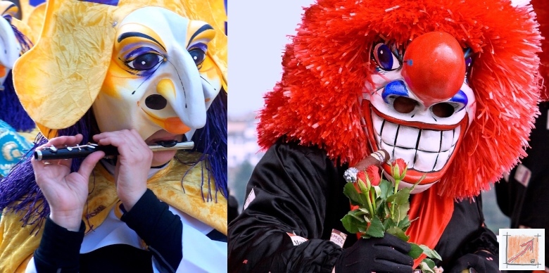 Alemannische Fasnet Stegstrecker Pfullendorf, Basler Masken, BauFachForum, Baulexikon Wilfried Berger