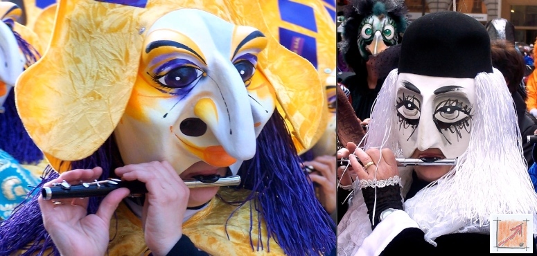 Alemannische Fasnet Stegstrecker Pfullendorf, Basler Masken, BauFachForum, Baulexikon Wilfried Berger