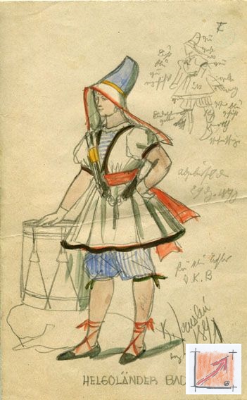 Masken Holzbildhauer Schwäbisch Alemannische Fasnet, Bildergalerie mit Entwürfen von Karl Jauslin 1842-1904, BauFachForum, Baulexikon Wilfried Berger