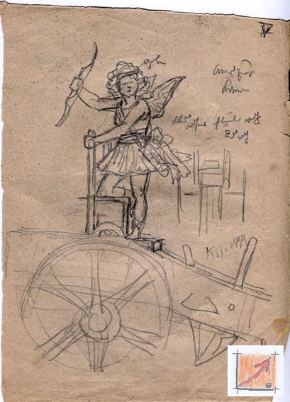 Masken Holzbildhauer Schwäbisch Alemannische Fasnet, Bildergalerie mit Entwürfen von Karl Jauslin 1842-1904, BauFachForum, Baulexikon Wilfried Berger