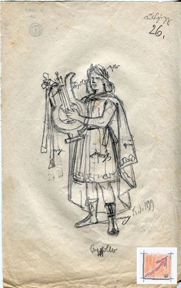 Masken Holzbildhauer Schwäbisch Alemannische Fasnet, Bildergalerie mit Entwürfen von Karl Jauslin 1842-1904, BauFachForum, Baulexikon Wilfried Berger