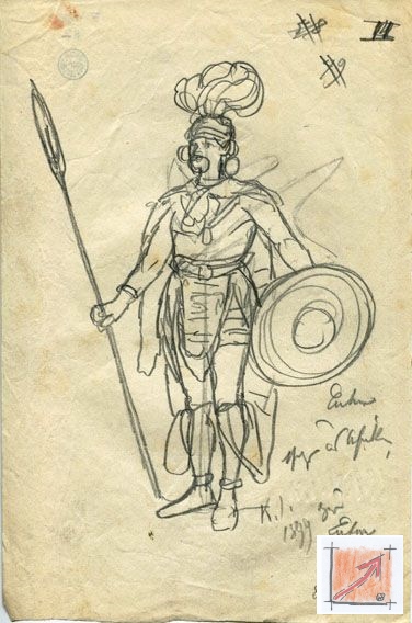 Masken Holzbildhauer Schwäbisch Alemannische Fasnet, Bildergalerie mit Entwürfen von Karl Jauslin 1842-1904, BauFachForum, Baulexikon Wilfried Berger