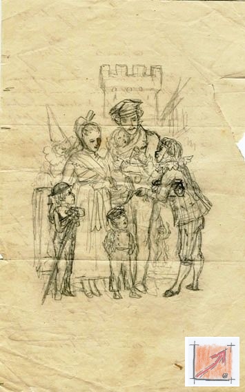 Masken Holzbildhauer Schwäbisch Alemannische Fasnet, Bildergalerie mit Entwürfen von Karl Jauslin 1842-1904, BauFachForum, Baulexikon Wilfried Berger