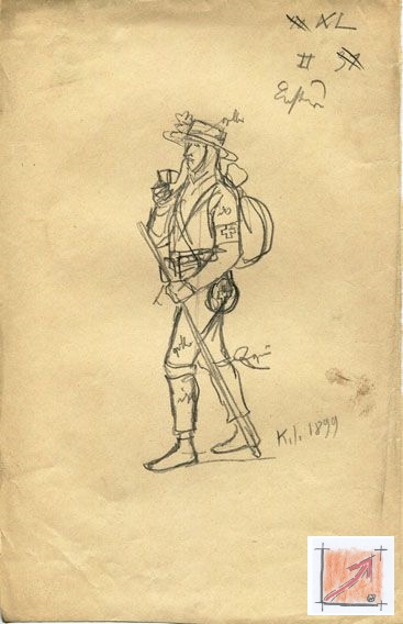 Masken Holzbildhauer Schwäbisch Alemannische Fasnet, Bildergalerie mit Entwürfen von Karl Jauslin 1842-1904, BauFachForum, Baulexikon Wilfried Berger