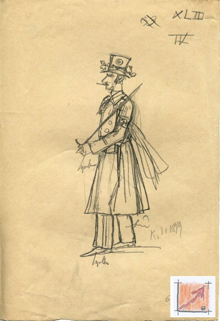 Masken Holzbildhauer Schwäbisch Alemannische Fasnet, Bildergalerie mit Entwürfen von Karl Jauslin 1842-1904, BauFachForum, Baulexikon Wilfried Berger