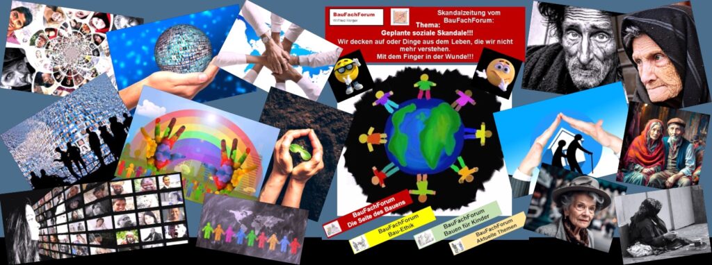 Der Kampf ist immer einseitig mit dem Kleinen gegen den Großen: Und das ist immer das Unverständliche, dass die Großen auch vor unseren Gesetzesgrundlagen wohl gleichbehandelt werden müssten. Allerdings in Wahrheit immer der Recht bekommt, der auch das größte Geld hat. Das ist eine alte Geschichte, der Gleichheit von Bürgern und den Großkopfeden der Gesellschaft. Im Sinne unseres deutschen Sozialstaats sprechen wir dann von sozialer Ungerechtigkeit. Darunter verstehen wir Situationen in unserer Gemeinschaft und Wirtschaftsgesellschaft in der Ressourcen, Chancen und Privilegien ungleich verteilt sind. Damit werden dann ganze Gesellschaftsschichten systematisch benachteiligt. Meist auch aus der Grundlage unseres Staats mit seiner Gesetzgebung. In der sozialen Sicht des Durchschnittmenschen in Deutschland sind dies dann die Verteilung der Faktoren Einkommen, Vermögen, Bildungschancen, Gesundheitsversorgung, politischer Macht und Gerechtigkeit. Daraus entstehen somit die gesellschaftlichen Ungleichheiten mit den nachfolgenden Auswirkungen. Diskriminierung: Unter Diskriminierung verstehen wir Benachteiligungen auf Grund von Geschlecht, ethnischer Zugehörigkeit, Religion, sexueller Orientierung, Behinderung oder das Alter der Menschen. Wirtschaftliche Ungleichheit: Hier spricht man von der sogenannten Schere zwischen Reichtum und Armut. In Deutschland sprechen wir hierbei von einem sogenannten Mittelstand zu dem auch das Handwerk gehört. Allerdings öffnet sich diese Schere zwischen Arm und Reich immer größer, dass der Mittelstand mittler weilen bereits in die Armut eintaucht. Dazu gehören beispielsweise auch unsere Rentner, die oftmals in die Altersarmut eintauchen. Aber auch Bedürfnisse, die betrieblich behindert werden gehören hier mit dazu. Beispielsweise, dass der Mensch in der Leistung seiner Arbeit auch aufsteigen kann und damit besser verdienen wird. Bildungsbarrieren: Ausbildung und Bildung ist meist ein teures Unterfangen. Daher verstehen wir als Bildungsbarrieren, wenn Menschen der Zugang zur Bildung durch finanzielle Mitteln fehlt. Dabei ist in Deutschland oftmals der Bildungszugang zu hochwertiger Bildung auch vom sozialen Status abhängig. Dazu zählt auch der sozioökonomische Status aber auch der Wohnort. Ein Beispiel ist hier die Grundlage des Zugriffes auf Internet und Medientechnik. Dort, wo die Netze nicht ausgebaut werden, bleibt die Bildung rückläufig. Gesundheitliche Ungleichheit: Darunter verstehen wir die unterschiedliche Gesundheitsversorgung und der draus folgenden Lebenserwartung. Krankenkassenbeiträge sind 2025 kaum mehr bezahlbar. Wer sein leben lang in eine Private Krankenkasse eingezahlt hat, muss in der Rente mit Stand 2025 beispielsweise 1.100.-€/Monat nur für eine Grundversorgung aufbringen ohne dass er in die gesetzliche Krankenkasse überwechseln kann. Der Staat selber produziert dabei eine Misswirtschaft indem er diese Einzahlungen für Haushaltslöcher verwendet und dann zu wenig Geld für die Krankenversorgung über bleibt. Ein Beispiel dazu: Das zentrale und bekannte Herz-Zentrum Bodensee oder kurz HZB das zum Medizin Campus Bodensee oder kurz MCB gehört, wurde jetzt im November 2025 geschlossen. Kliniken können finanziell nicht mehr überleben, da unser Staat eine Misswirtschaft zu tage bringt. Hier im Fall des HZB können die Patienten nur hoffen, dass ein Zusammenschluss mit der Oberschwabenklinik möglich wird. Krankenkassen kämpfen stetig gegen die Insolvenz und die Beiträge werden damit so hochgefahren, dass somit den Betrieben die Möglichkeit fehlt Arbeitskräfte einzustellen. Denn mit jeder Erhöhung der Soziallasten steuert Deutschland in eine Rezession und die Betriebsschließungen produzieren eine Inflation. Mangelnde politische Teilhabe: Die systematische Ausgrenzung bestimmter Gruppen von Entscheidungsprozessen produzieren gerade die vor angesprochenen Wirtschaftsdefizite und führen zur Wirtschaftskriese. Daher ist es politisch völlig falsch, dass die Parteien alle ihre eigenen Projekte durchsetzen wollen, die dann nach 4 Jahren wieder rückgängig gemacht werden müssen, weil dafür kein Geld mehr vorhanden ist. Ein Beispiel dazu: Das Gebäudeenergiegesetz, oder kurz GEG wurde ursprünglich wohl von der Bundesregierung als Gesetzentwurf eingebracht. Allerdings konnte es nie durchgesetzt werden, weil dazu auch Mittel und die entsprechende Zustimmung nicht vorhanden war. In der Amtszeit der Ampel-Koalition unter SPD, Grüne und FDP wurde es dann treibend von Robert Habeck vom Bündnis 90/Die Grünen umgesetzt. Dabei war Robert Habeck Wirtschaftsminister vom Bundesministerium für Wirtschaft und Klimaschutz. Seine Amtszeit hielt nur zwei Jahre und zerbrach dann. Hier wurden so viel Milliarden in den Sand gesetzt, mit denen man zu Gunsten der Umwelt vieles hätte leisten können. Die derzeitige Koalition CDU und SPD mit Stand 2025 wollen dabei nicht das gesamte Gesetz verwerfen, sondern streben tiefgreifende Reform oder Ersetzung durch ein neues, technologieoffeneres und flexibleres Gesetz an. Robert Habeck wurde in der momentanen Version zum Umwelt-Diktator und wollte das Volk zwingen, ausschließlich seine Heizungs-Grundlagen zu übernehmen. Dass die Bürger diese Version so als Gesetz überhaupt zugelassen haben, liegt nur an der Polit-Trägheit des sogenannten Deutschen Michel. In anderen Ländern hätte es dabei Revolutionen gegeben. Ein Beispiel aus der Schweiz: Am 30. November 2025 wurde die Initiative Für eine soziale Klimapolitik – steuerlich gerecht finanziert oder auch Initiative für eine Zukunft vom Schweizer Volk in einer Volksabstimmung abgelehnt und nicht akzeptiert und als falsch bezeichnet. Ausgelöst wurde diese Volksentscheidung von der Jungsozialisten oder kurz JUSO. Sie wollten eine Erbschafts- und Schenkungssteuer auf Bundesebene für sehr hohe Vermögen einzuführen und die Einnahmen zweckgebunden für Klimaschutzmaßnahmen sowie den Umbau der Wirtschaft zu verwenden. Das Volk stimmte mit entscheidender großen Mehrheit gegen diesen Vorschlag. Somit hat wie vor bereits vorgetragen, die Vernunft der Bürger gegen den Wahnsinn er Politik gesiegt. Hierbei argumentierten bürgerliche Parteien und Wirtschaftsverbände damit, dass die Initiative Familienunternehmen mit dieser Umsetzung gefährde und zu Abwanderungen von Vermögen aus der Schweiz führen würde. Am 09. Februar 2025 wurde durch Volksentschluss ebenfalls bereits zuvor die Aktion Umweltverantwortungsinitiative der Jungen Grünen, mit großer Mehrheit abgelehnt. Was erkennen wir aus der Schweiz? Letztendlich, was in Deutschland bereits zum Sozialstatus wurde, dass die Umweltpolitik vor den Menschenrechten politisch ausgeschlachtet wird. In Deutschland ist die Umweltpolitik eine politische Propaganda und keine Realität mehr. Betrachten wir einmal das GEG mit Robert Habecks Wärmepumpen, entsteht hier an gleicher Stelle noch der Skandalbericht Wärmepumpen Klimakatastrophe Politwahnsinn. Es kann doch nur ein Politiker wie Robert Habeck als studierter Philosoph und Schriftsteller von Romanen und Kinderbücher meinen, dass die Natur nicht auf den Wahnsinn Wärmepumpen das Klima verändern wird. Der Autor Wilfried Berger hat ebenfalls bereits Bücher und auch ein Kinderbuch geschrieben. Link zu: Kommissar Ponto und die Haribobande Dabei darf man dann aber doch nicht die Realität zur Klima-Physik verlieren! Wer glaubt, dass die Erde es zulässt, dass wir den größten Teil der Heizenergie aus der Umwelt entziehen können ohne fragen der Umwelt geschehen kann irrt. Denn kalte Luft nur ein Meter hinter der Wärmepumpe an die Umwelt wieder abgeben, wird unser Klima stationär regional extrem verändern. Jeder Wetterbericht zeigt uns auf, dass wenn sich kalte Luft mit warmer Luft trifft automatisch sich die Luftmassen vermischen. Der Wetterbericht spricht dann von einer Wetterfront die das Klima verändert. Und diese nachfolgenden Klimaveränderungen produzieren wir in unserer nächsten Region unseres Lebensumfeld. Siehe dazu das Wetter 2025 mit seinen heftigen Niederschlägen und Stürmen seit Monaten. Abkühlung und Kondensation: Steigt die Warme-Luft auf dann kühlt sie sich ab. Das produzieren wir jetzt in Erdnähe auf ca. 1,60 m Höhe der Wärmepumpe. Also in dieser Region in Boden nähe, sich naturwissenschaftlich mit diesen beiden Luftmassen ein eigenständiges Klima bildet. In der warmen Luft ist natürlich mehr Wasserdampf enthalten wie in der kalten Luft. Daher wird es beim Zusammentreffen zu einem Kondensatausfall kommen. Es werden sich in Bodennähe winzige Wassertröpfchen oder Eiskristalle bilden, die in der Atmosfaire dann Wolken bilden. In Bodennähe wird sich Nebel sein und werden. Dann kommt es zum Niederschlag: Mit der Abkühlung der warmen Luft in der Berührung zur kalten Luft, wachsen die Wassertröpfchen zu großen Regentropfen oder zu Eiskristallen. Aus der Meteorologie entsteht dann meteorologisch wissenschaftlich belegt, Klimaformen von Regen, Schnee, Graupel oder Hagel. Nicht aber in der Erdatmosphäre in einer Höhe von 6-10.000 Metern wo diese Luftschichten sonst zusammentreffen!!! Macht doch einmal mal eine Bergwanderung bei schönstem Sommerwetter. Dann erkennt Ihr doch deutlich, dass auf 3-6.000 m Höhe die Sonne scheint und sich Eis und Schnee bildet. Und dieser Vorgang bilden wir uns mit den Wärmepumpen auf ca. 6-10 Metern über dem Erdreich. Glücklich werden nur die sein, die in Gebäuden wohnen, die diese Höhe überschreiten. Frontenbildung in Bodennähe: Und genau diese Frontenbildungen provozieren wir mit unseren Wärmepumpen für unser Regionales Klima. Dabei ist immer die Natürliche atmosphärische Luft dafür verantwortlich welche Klimaextreme an unseren Grundstücken entstehen werden. Im Sommer werden wir extremen Regen bekommen. Im Frühjahr und Herbst werden wir Hagel und Schnee bekommen. Aber nicht aus hoher Höhe, sondern produziert in Erdnähe von den Wärmepumpen. Unsere Kinder werden im Sommer im Freibad nur noch mit Regenschirmen und Neopren-Anzügen ihren Spaß haben. Was passiert im realen Wetterklima üblicherweise? Die Kaltfront: Hier sprechen wir physikalisch beim Wetter davon, wenn die kalte Luft aktiv die warme Luft am Boden verdrängt. Dann wird die Warmluft zur Abkühlung schnell nach oben gedrückt. Dabei entstehen dann meist mächtige Quellwolken die man Cumulus und Cumulonimbus nennt. Sind diese da, ist mit Starkniederschlägen, Schauern und Gewittern zu rechnen. Wind und Sturm bildet sich dabei automatisch aus der Naturwissenschaft belegt gleichfalls heftig mit. Jetzt kommt das Tiefdruckgebiet: Darunter verstehen wir, dass die aufsteigende warme Luft an diesen Frontzonen ganz besonders an den Polarfronten, Tiefdruckgebiete entstehen. Naturwissenschaftlich belegt ist dabei, dass die aufsteigende Warmluft den Luftdruck am Boden verringern. Vielleicht versteht jetzt der ein oder andere, warum die Schweizer ihr schönes Bergland mit den Habeckschen Wärmepumpen nicht ihr Klima verändern wollen. Was ist denn die Schweiz? Die durchschnittliche Höhenlage der Schweiz beträgt rund 1.350 Meter über dem Meeresspiegel oder kurz m ü. M. Damit gehört die Schweiz zum höchst gelegenen Land in Europa. Der tiefste Punkt ist dabei der Lago Maggiore am Langensee im Tessin mit einer Höhe von 193 m ü. M.. Dann das Extrem zum höchste Punkt mit der Dufourspitze im Monte-Rosa-Massiv die bei 4634 m ü. M. liegt. Die Wärmepumpen-Politik würde die Schweiz mit dieser kleinen Landmasse selbst im Sommer zu einer Nebel und schlecht Wetterregion werden lassen. Was ist das Gute aus Deutschland? Da wir dies in Deutschland alles auf Befehl von Herrn Robert Habeck zulassen und die Bürger alle wegsehen, wenn ihr regionaler Lebensraum zerstört wird, wird keine Auswirkungen auf die Schweiz und umliegende Nachbarländer haben. Denn das neue Klima, das sich mit den Wärmepumpen bilden wird, wird nur regional dort auftreten wo Wärmepumpen ansässig sind. Daher wird die Schweiz sich freuen, wenn wir Deutschen vermehrt in die Schweiz reisen um überhaupt einmal Sonne zu sehen und abzubekommen und Devisen in die Schweiz bringen werden. Das ist der Grundsatz der Schweizer mit dieser Ablehnung der Umweltpolitik von Propaganda führenden Parteien. Hier hätte man zuerst einmal naturwissenschaftliche Untersuchungen vornehmen müssen um diese Wärmepumpen in eine Gesetzespflicht zu bringen!!! Zusammenfassung: Mit dieser Wärmepumpen-Politik werden wir Klimakatastrophen produzieren, die unser gesamte Leben zu einem Feuchtbiotop entwickeln wird, bei dem wir Schwimmhäute bekommen werden. Robert Habeck wird das nicht mehr tangieren. Er wird sich in ein Klima-Politik freies Land wie beispielsweise als Honorar-Politiker in Amerika auf Kosten seiner Umweltpolitik zu einem reichen Mann werden. Begriffe zum Thema Wärmepumpen: Wir decken auf Skandalzeitung, BauFachForum die Seite des Bauens, Wärmepumpen, Funktionsweise, Schema, Heizung, Aufbau, Wasser, Prinzip, Luft Wasser, Hydraulik, Split, Einfamilienhaus, Erdwärme, Flachdach, BauFachForum, Baulexikon Wilfried Berger. Einfach das Bild anklicken und Ihr kommt auf ein spannendes Video vom BauFachForum, passend zum Thema. Dazu verlässt Ihr das BauFachForum und kommt auf unsere YouTube-Seite vom BauFachForum. Videoproduktion: BauFachForum, Baulexikon Wilfried Berger. www.baufachforum.de Der Kampf ist immer einseitig mit dem Kleinen gegen den Großen:
Und das ist immer das Unverständliche, dass die Großen auch vor unseren Gesetzesgrundlagen wohl gleichbehandelt werden müssten. Allerdings in Wahrheit immer der Recht bekommt, der auch das größte Geld hat.
Das ist eine alte Geschichte, der Gleichheit von Bürgern und den Großkopfeden der Gesellschaft.
Im Sinne unseres deutschen Sozialstaats sprechen wir dann von sozialer Ungerechtigkeit. Darunter verstehen wir Situationen in unserer Gemeinschaft und Wirtschaftsgesellschaft in der Ressourcen, Chancen und Privilegien ungleich verteilt sind. Damit werden dann ganze Gesellschaftsschichten systematisch benachteiligt. Meist auch aus der Grundlage unseres Staats mit seiner Gesetzgebung. In der sozialen Sicht des Durchschnittmenschen in Deutschland sind dies dann die Verteilung der Faktoren Einkommen, Vermögen, Bildungschancen, Gesundheitsversorgung, politischer Macht und Gerechtigkeit. Daraus entstehen somit die gesellschaftlichen Ungleichheiten mit den nachfolgenden Auswirkungen.
Diskriminierung:
Unter Diskriminierung verstehen wir Benachteiligungen auf Grund von Geschlecht, ethnischer Zugehörigkeit, Religion, sexueller Orientierung, Behinderung oder das Alter der Menschen.
Wirtschaftliche Ungleichheit:
Hier spricht man von der sogenannten Schere zwischen Reichtum und Armut. In Deutschland sprechen wir hierbei von einem sogenannten Mittelstand zu dem auch das Handwerk gehört. Allerdings öffnet sich diese Schere zwischen Arm und Reich immer größer, dass der Mittelstand mittler weilen bereits in die Armut eintaucht. Dazu gehören beispielsweise auch unsere Rentner, die oftmals in die Altersarmut eintauchen. Aber auch Bedürfnisse, die betrieblich behindert werden gehören hier mit dazu. Beispielsweise, dass der Mensch in der Leistung seiner Arbeit auch aufsteigen kann und damit besser verdienen wird.
Bildungsbarrieren:
Ausbildung und Bildung ist meist ein teures Unterfangen. Daher verstehen wir als Bildungsbarrieren, wenn Menschen der Zugang zur Bildung durch finanzielle Mitteln fehlt. Dabei ist in Deutschland oftmals der Bildungszugang zu hochwertiger Bildung auch vom sozialen Status abhängig. Dazu zählt auch der sozioökonomische Status aber auch der Wohnort. Ein Beispiel ist hier die Grundlage des Zugriffes auf Internet und Medientechnik. Dort, wo die Netze nicht ausgebaut werden, bleibt die Bildung rückläufig.
Gesundheitliche Ungleichheit:
Darunter verstehen wir die unterschiedliche Gesundheitsversorgung und der draus folgenden Lebenserwartung. Krankenkassenbeiträge sind 2025 kaum mehr bezahlbar. Wer sein leben lang in eine Private Krankenkasse eingezahlt hat, muss in der Rente mit Stand 2025 beispielsweise 1.100.-€/Monat nur für eine Grundversorgung aufbringen ohne dass er in die gesetzliche Krankenkasse überwechseln kann. Der Staat selber produziert dabei eine Misswirtschaft indem er diese Einzahlungen für Haushaltslöcher verwendet und dann zu wenig Geld für die Krankenversorgung über bleibt.
Ein Beispiel dazu:
Das zentrale und bekannte Herz-Zentrum Bodensee oder kurz HZB das zum Medizin Campus Bodensee oder kurz MCB gehört, wurde jetzt im November 2025 geschlossen. Kliniken können finanziell nicht mehr überleben, da unser Staat eine Misswirtschaft zu tage bringt. Hier im Fall des HZB können die Patienten nur hoffen, dass ein Zusammenschluss mit der Oberschwabenklinik möglich wird. Krankenkassen kämpfen stetig gegen die Insolvenz und die Beiträge werden damit so hochgefahren, dass somit den Betrieben die Möglichkeit fehlt Arbeitskräfte einzustellen. Denn mit jeder Erhöhung der Soziallasten steuert Deutschland in eine Rezession und die Betriebsschließungen produzieren eine Inflation.
Mangelnde politische Teilhabe:
Die systematische Ausgrenzung bestimmter Gruppen von Entscheidungsprozessen produzieren gerade die vor angesprochenen Wirtschaftsdefizite und führen zur Wirtschaftskriese. Daher ist es politisch völlig falsch, dass die Parteien alle ihre eigenen Projekte durchsetzen wollen, die dann nach 4 Jahren wieder rückgängig gemacht werden müssen, weil dafür kein Geld mehr vorhanden ist.
Ein Beispiel dazu:
Das Gebäudeenergiegesetz, oder kurz GEG wurde ursprünglich wohl von der Bundesregierung als Gesetzentwurf eingebracht. Allerdings konnte es nie durchgesetzt werden, weil dazu auch Mittel und die entsprechende Zustimmung nicht vorhanden war. In der Amtszeit der Ampel-Koalition unter SPD, Grüne und FDP wurde es dann treibend von Robert Habeck vom Bündnis 90/Die Grünen umgesetzt. Dabei war Robert Habeck Wirtschaftsminister vom Bundesministerium für Wirtschaft und Klimaschutz. Seine Amtszeit hielt nur zwei Jahre und zerbrach dann. Hier wurden so viel Milliarden in den Sand gesetzt, mit denen man zu Gunsten der Umwelt vieles hätte leisten können.
Die derzeitige Koalition CDU und SPD mit Stand 2025 wollen dabei nicht das gesamte Gesetz verwerfen, sondern streben tiefgreifende Reform oder Ersetzung durch ein neues, technologieoffeneres und flexibleres Gesetz an. Robert Habeck wurde in der momentanen Version zum Umwelt-Diktator und wollte das Volk zwingen, ausschließlich seine Heizungs-Grundlagen zu übernehmen. Dass die Bürger diese Version so als Gesetz überhaupt zugelassen haben, liegt nur an der Polit-Trägheit des sogenannten Deutschen Michel. In anderen Ländern hätte es dabei Revolutionen gegeben.
Ein Beispiel aus der Schweiz:
Am 30. November 2025 wurde die Initiative Für eine soziale Klimapolitik – steuerlich gerecht finanziert oder auch Initiative für eine Zukunft vom Schweizer Volk in einer Volksabstimmung abgelehnt und nicht akzeptiert und als falsch bezeichnet.
Ausgelöst wurde diese Volksentscheidung von der Jungsozialisten oder kurz JUSO.
Sie wollten eine Erbschafts- und Schenkungssteuer auf Bundesebene für sehr hohe Vermögen einzuführen und die Einnahmen zweckgebunden für Klimaschutzmaßnahmen sowie den Umbau der Wirtschaft zu verwenden.
Das Volk stimmte mit entscheidender großen Mehrheit gegen diesen Vorschlag. Somit hat wie vor bereits vorgetragen, die Vernunft der Bürger gegen den Wahnsinn er Politik gesiegt. Hierbei argumentierten bürgerliche Parteien und Wirtschaftsverbände damit, dass die Initiative Familienunternehmen mit dieser Umsetzung gefährde und zu Abwanderungen von Vermögen aus der Schweiz führen würde.
Am 09. Februar 2025 wurde durch Volksentschluss ebenfalls bereits zuvor die Aktion Umweltverantwortungsinitiative der Jungen Grünen, mit großer Mehrheit abgelehnt.
Was erkennen wir aus der Schweiz?
Letztendlich, was in Deutschland bereits zum Sozialstatus wurde, dass die Umweltpolitik vor den Menschenrechten politisch ausgeschlachtet wird. In Deutschland ist die Umweltpolitik eine politische Propaganda und keine Realität mehr. Betrachten wir einmal das GEG mit Robert Habecks Wärmepumpen, entsteht hier an gleicher Stelle noch der Skandalbericht Wärmepumpen Klimakatastrophe Politwahnsinn.
Es kann doch nur ein Politiker wie Robert Habeck als studierter Philosoph und Schriftsteller von Romanen und Kinderbücher meinen, dass die Natur nicht auf den Wahnsinn Wärmepumpen das Klima verändern wird. Der Autor Wilfried Berger hat ebenfalls bereits Bücher und auch ein Kinderbuch geschrieben.
Link zu: Kommissar Ponto und die Haribobande
Dabei darf man dann aber doch nicht die Realität zur Klima-Physik verlieren!
Wer glaubt, dass die Erde es zulässt, dass wir den größten Teil der Heizenergie aus der Umwelt entziehen können ohne fragen der Umwelt geschehen kann irrt. Denn kalte Luft nur ein Meter hinter der Wärmepumpe an die Umwelt wieder abgeben, wird unser Klima stationär regional extrem verändern. Jeder Wetterbericht zeigt uns auf, dass wenn sich kalte Luft mit warmer Luft trifft automatisch sich die Luftmassen vermischen. Der Wetterbericht spricht dann von einer Wetterfront die das Klima verändert. Und diese nachfolgenden Klimaveränderungen produzieren wir in unserer nächsten Region unseres Lebensumfeld. Siehe dazu das Wetter 2025 mit seinen heftigen Niederschlägen und Stürmen seit Monaten.
Abkühlung und Kondensation:
Steigt die Warme-Luft auf dann kühlt sie sich ab. Das produzieren wir jetzt in Erdnähe auf ca. 1,60 m Höhe der Wärmepumpe. Also in dieser Region in Boden nähe, sich naturwissenschaftlich mit diesen beiden Luftmassen ein eigenständiges Klima bildet. In der warmen Luft ist natürlich mehr Wasserdampf enthalten wie in der kalten Luft. Daher wird es beim Zusammentreffen zu einem Kondensatausfall kommen. Es werden sich in Bodennähe winzige Wassertröpfchen oder Eiskristalle bilden, die in der Atmosfaire dann Wolken bilden. In Bodennähe wird sich Nebel sein und werden.
Dann kommt es zum Niederschlag:
Mit der Abkühlung der warmen Luft in der Berührung zur kalten Luft, wachsen die Wassertröpfchen zu großen Regentropfen oder zu Eiskristallen. Aus der Meteorologie entsteht dann meteorologisch wissenschaftlich belegt, Klimaformen von Regen, Schnee, Graupel oder Hagel. Nicht aber in der Erdatmosphäre in einer Höhe von 6-10.000 Metern wo diese Luftschichten sonst zusammentreffen!!!
Macht doch einmal mal eine Bergwanderung bei schönstem Sommerwetter. Dann erkennt Ihr doch deutlich, dass auf 3-6.000 m Höhe die Sonne scheint und sich Eis und Schnee bildet.
Und dieser Vorgang bilden wir uns mit den Wärmepumpen auf ca. 6-10 Metern über dem Erdreich. Glücklich werden nur die sein, die in Gebäuden wohnen, die diese Höhe überschreiten.
Frontenbildung in Bodennähe:
Und genau diese Frontenbildungen provozieren wir mit unseren Wärmepumpen für unser Regionales Klima. Dabei ist immer die Natürliche atmosphärische Luft dafür verantwortlich welche Klimaextreme an unseren Grundstücken entstehen werden.
Im Sommer werden wir extremen Regen bekommen. Im Frühjahr und Herbst werden wir Hagel und Schnee bekommen. Aber nicht aus hoher Höhe, sondern produziert in Erdnähe von den Wärmepumpen. Unsere Kinder werden im Sommer im Freibad nur noch mit Regenschirmen und Neopren-Anzügen ihren Spaß haben.
Was passiert im realen Wetterklima üblicherweise?
Die Kaltfront:
Hier sprechen wir physikalisch beim Wetter davon, wenn die kalte Luft aktiv die warme Luft am Boden verdrängt. Dann wird die Warmluft zur Abkühlung schnell nach oben gedrückt. Dabei entstehen dann meist mächtige Quellwolken die man Cumulus und Cumulonimbus nennt. Sind diese da, ist mit Starkniederschlägen, Schauern und Gewittern zu rechnen. Wind und Sturm bildet sich dabei automatisch aus der Naturwissenschaft belegt gleichfalls heftig mit.
Jetzt kommt das Tiefdruckgebiet:
Darunter verstehen wir, dass die aufsteigende warme Luft an diesen Frontzonen ganz besonders an den Polarfronten, Tiefdruckgebiete entstehen. Naturwissenschaftlich belegt ist dabei, dass die aufsteigende Warmluft den Luftdruck am Boden verringern.
Vielleicht versteht jetzt der ein oder andere, warum die Schweizer ihr schönes Bergland mit den Habeckschen Wärmepumpen nicht ihr Klima verändern wollen.
Was ist denn die Schweiz?
Die durchschnittliche Höhenlage der Schweiz beträgt rund 1.350 Meter über dem Meeresspiegel oder kurz m ü. M. Damit gehört die Schweiz zum höchst gelegenen Land in Europa. Der tiefste Punkt ist dabei der Lago Maggiore am Langensee im Tessin mit einer Höhe von 193 m ü. M..
Dann das Extrem zum höchste Punkt mit der Dufourspitze im Monte-Rosa-Massiv die bei 4634 m ü. M. liegt.
Die Wärmepumpen-Politik würde die Schweiz mit dieser kleinen Landmasse selbst im Sommer zu einer Nebel und schlecht Wetterregion werden lassen.
Was ist das Gute aus Deutschland?
Da wir dies in Deutschland alles auf Befehl von Herrn Robert Habeck zulassen und die Bürger alle wegsehen, wenn ihr regionaler Lebensraum zerstört wird, wird keine Auswirkungen auf die Schweiz und umliegende Nachbarländer haben. Denn das neue Klima, das sich mit den Wärmepumpen bilden wird, wird nur regional dort auftreten wo Wärmepumpen ansässig sind. Daher wird die Schweiz sich freuen, wenn wir Deutschen vermehrt in die Schweiz reisen um überhaupt einmal Sonne zu sehen und abzubekommen und Devisen in die Schweiz bringen werden.
Das ist der Grundsatz der Schweizer mit dieser Ablehnung der Umweltpolitik von Propaganda führenden Parteien. Hier hätte man zuerst einmal naturwissenschaftliche Untersuchungen vornehmen müssen um diese Wärmepumpen in eine Gesetzespflicht zu bringen!!!
Zusammenfassung:
Mit dieser Wärmepumpen-Politik werden wir Klimakatastrophen produzieren, die unser gesamte Leben zu einem Feuchtbiotop entwickeln wird, bei dem wir Schwimmhäute bekommen werden. Robert Habeck wird das nicht mehr tangieren. Er wird sich in ein Klima-Politik freies Land wie beispielsweise als Honorar-Politiker in Amerika auf Kosten seiner Umweltpolitik zu einem reichen Mann werden.
Begriffe zum Thema Wärmepumpen:
Wir decken auf Skandalzeitung, BauFachForum die Seite des Bauens, Wärmepumpen, Funktionsweise, Schema, Heizung, Aufbau, Wasser, Prinzip, Luft Wasser, Hydraulik, Split, Einfamilienhaus, Erdwärme, Flachdach, BauFachForum, Baulexikon Wilfried Berger.
Einfach das Bild anklicken und Ihr kommt auf ein spannendes Video vom BauFachForum, passend zum Thema.
Dazu verlässt Ihr das BauFachForum und kommt auf unsere YouTube-Seite vom BauFachForum.
Videoproduktion: BauFachForum, Baulexikon Wilfried Berger. www.baufachforum.de