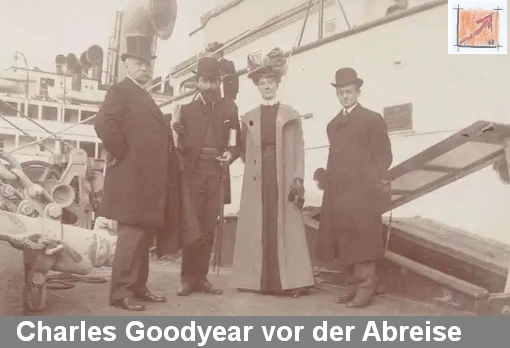 Abreise einer Legende – Goodyear vor der Überfahrt nach Europa
