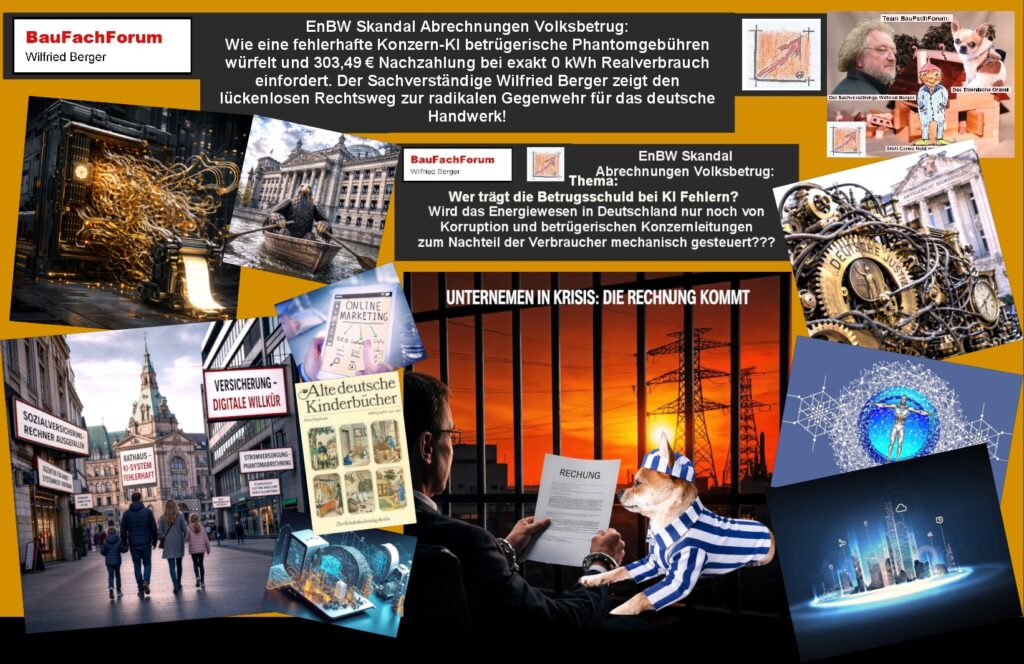 EnBW KI Abrechnung Skandal Verbrauch 0 kWh Phantomgebuehren BauFachForum