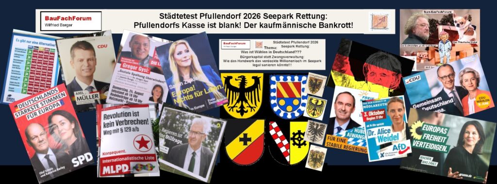 Laienpolitik: Millionenentscheidungen ohne kaufmännische Fachkompetenz. Politiker und Beamte müssen über kein Fachwissen verfügen um Millionen von Bürgen zu vetreten. Falsche Entscheidungen, werden immer eins zu eins auf die Bürger übertragen.