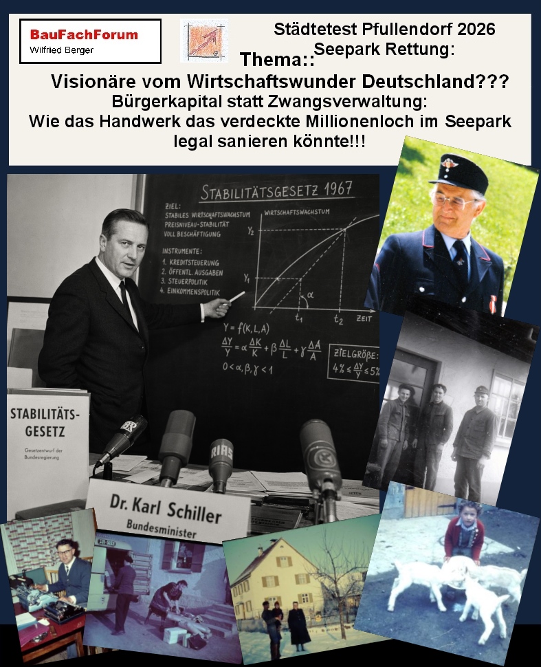 Die Macher vom Wirtschaftswunder Deutschland, BauFachForum, Baulexikon Wilfried Berger